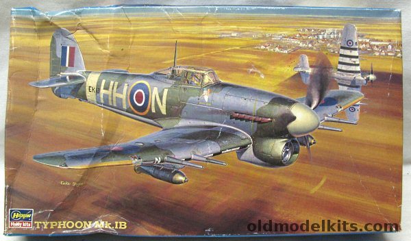 Hasegawa 1/48 Hawker Typhoon Mk.1B - RAF No.175 Sq or No.198 Sq, JT59 plastic model kit